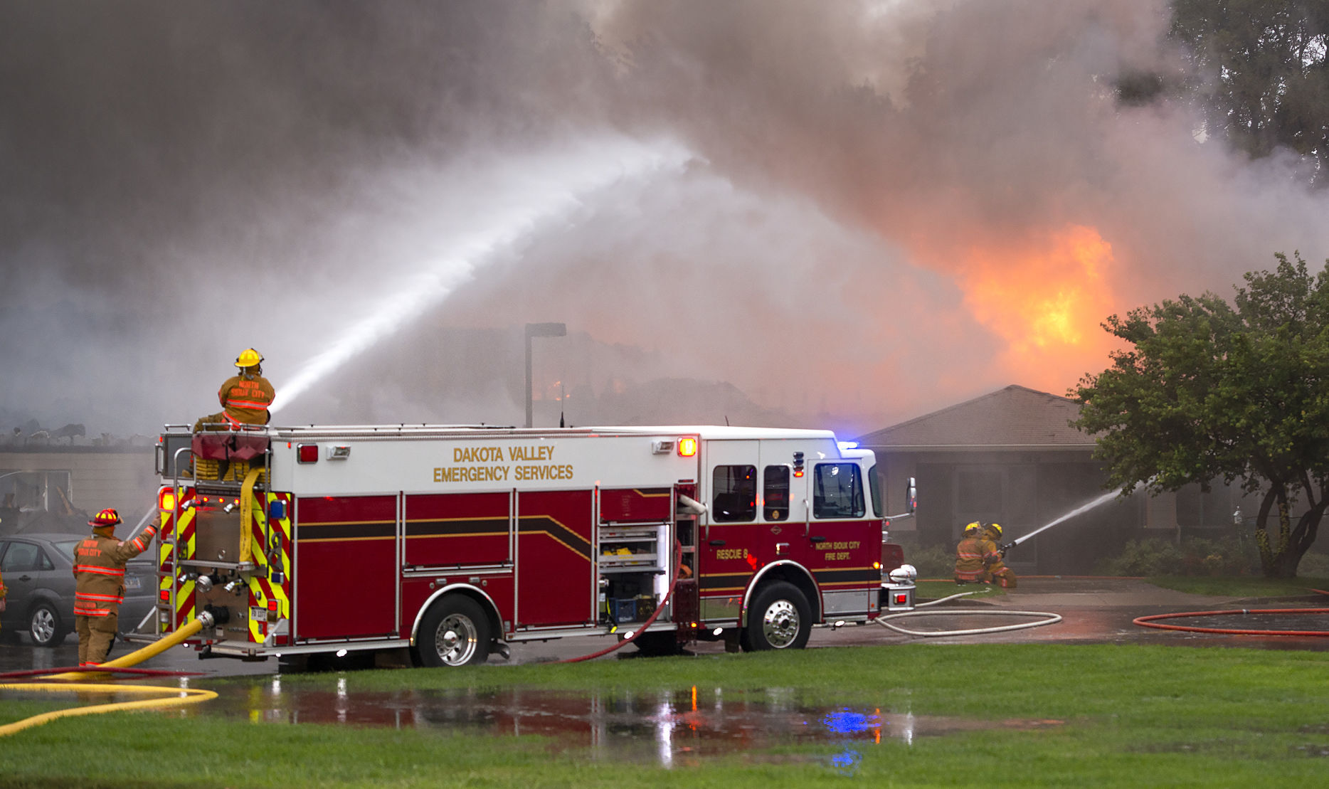 Northport Apartments fire